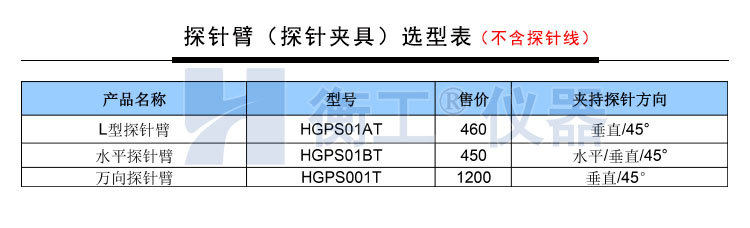 衡工HGPS01B三維探針調整座 探針座 探針夾具 探針臂 夾卡具 微調定位器 探針臺 銅鎢鋼探針